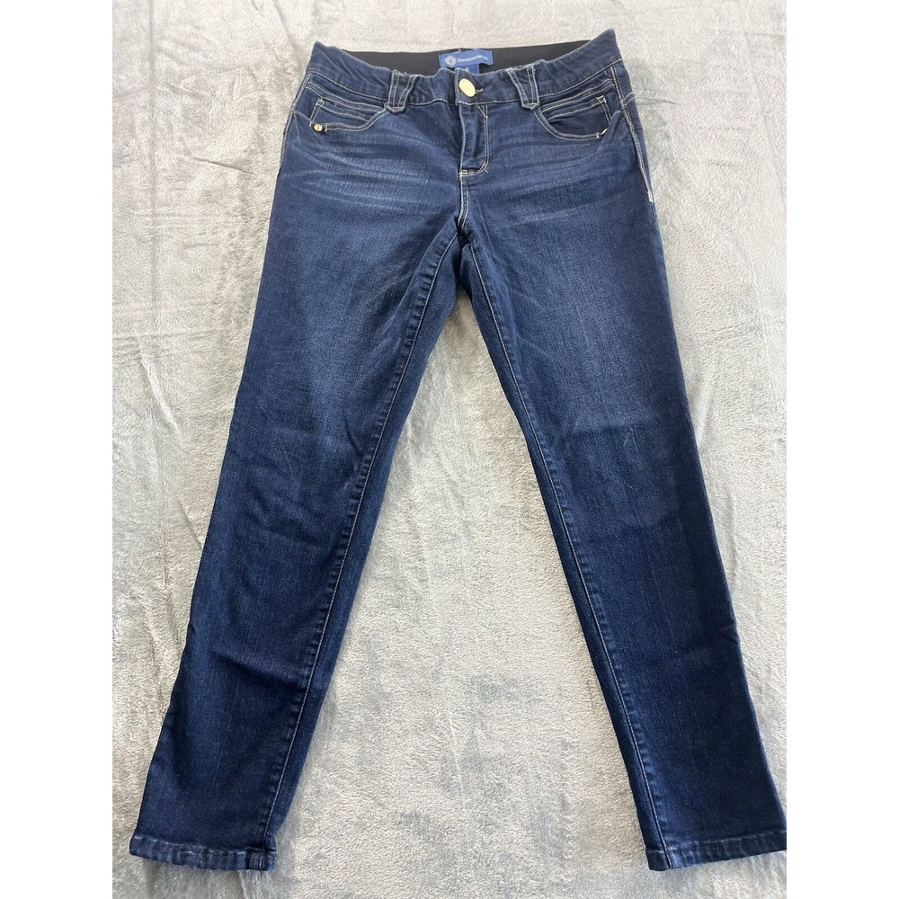Democracy Ab Technology Womens Size 6 Blue Denim Dark Wash Skinny Jeans